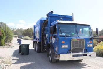 Recycling truck