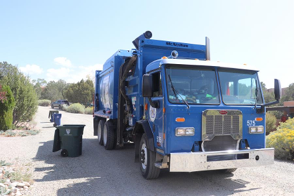 Recycling truck