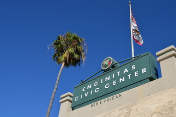 Encinitas Civic Center Sign