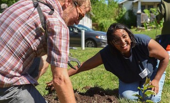 Garth Avenue and Sexton Road looks a little greener after 21 trees were planted